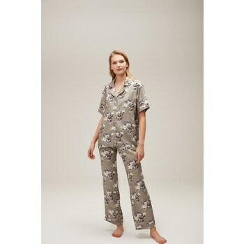 Hira Düğmeli Pijama Takımı Large ürün yorumları resim
