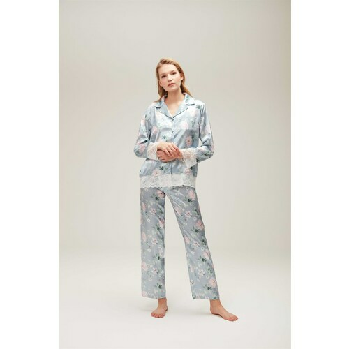 Liva Dantelli Pijama Takımı X-large resim önizleme