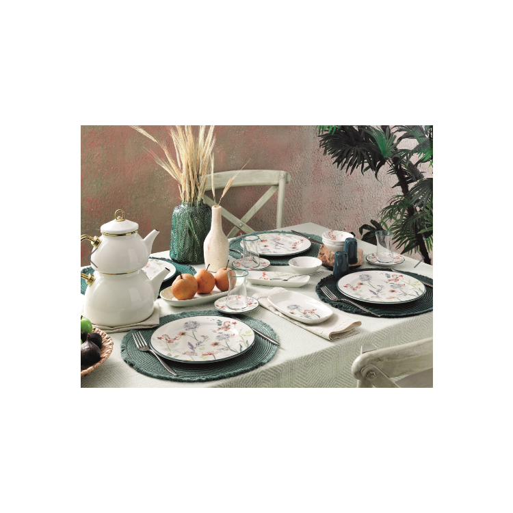 Pierre Cardin Lotus 6 Kişilik Kahvaltı Takımı 31 Parça resim detay