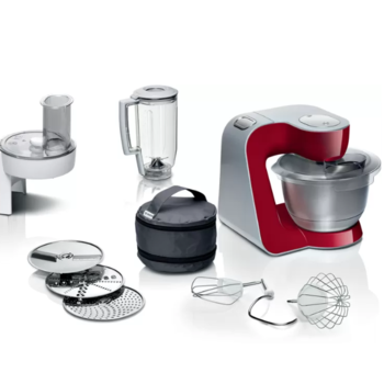 Mum58720 Mutfak Makinesi Mum5 1000 W Kırmızı, Gümüş ürün yorumları resim